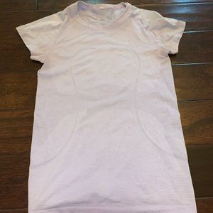 Purple short sleeve lululemon top